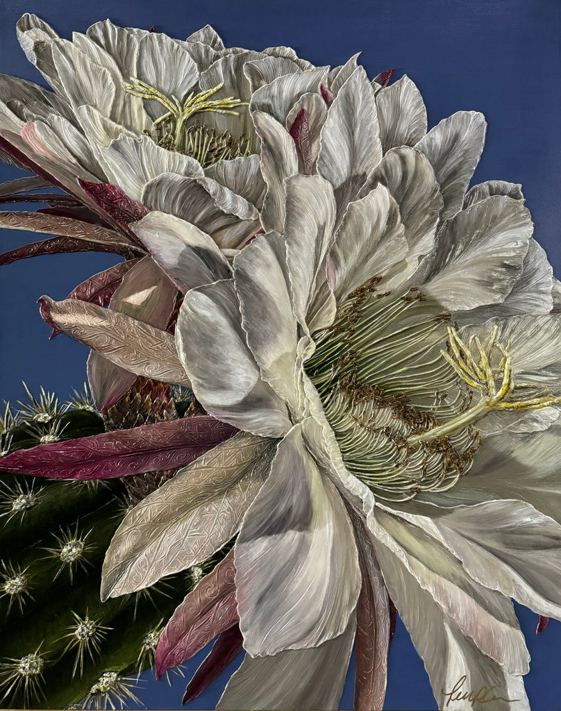 Cardon Grande Blooms Original Painting